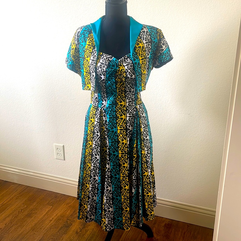 Sir Charles of Phoenix for Couture for Everybody Pinup Girl Clothing 2 piece set